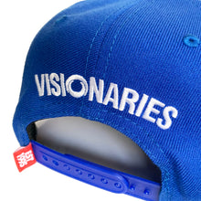 Load image into Gallery viewer, Visionaries EyeCon Snapback Cap / Hat • Blue
