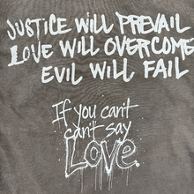 Load image into Gallery viewer, Visionaries &quot;If You Can&#39;t Say Love&quot; Ultra Premium // Vintage Concert Tee
