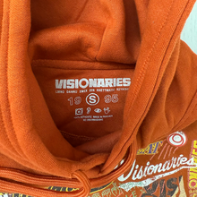 Load image into Gallery viewer, Visionaries Mash-up Premium 9oz Hoodie (Burnt Orange)
