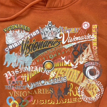 Load image into Gallery viewer, Visionaries Mash-up Premium 9oz Hoodie (Burnt Orange)
