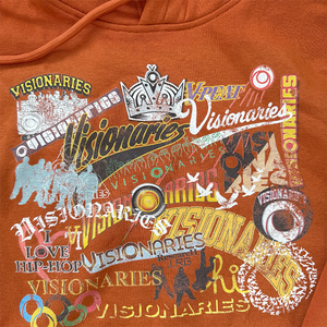 Visionaries Mash-up Premium 9oz Hoodie (Burnt Orange)