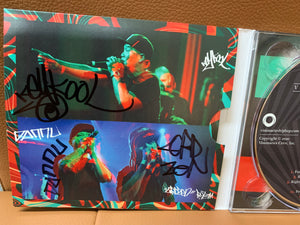 VISIONARIES "V" CD • AUTOGRAPHED BY FULL GROUP