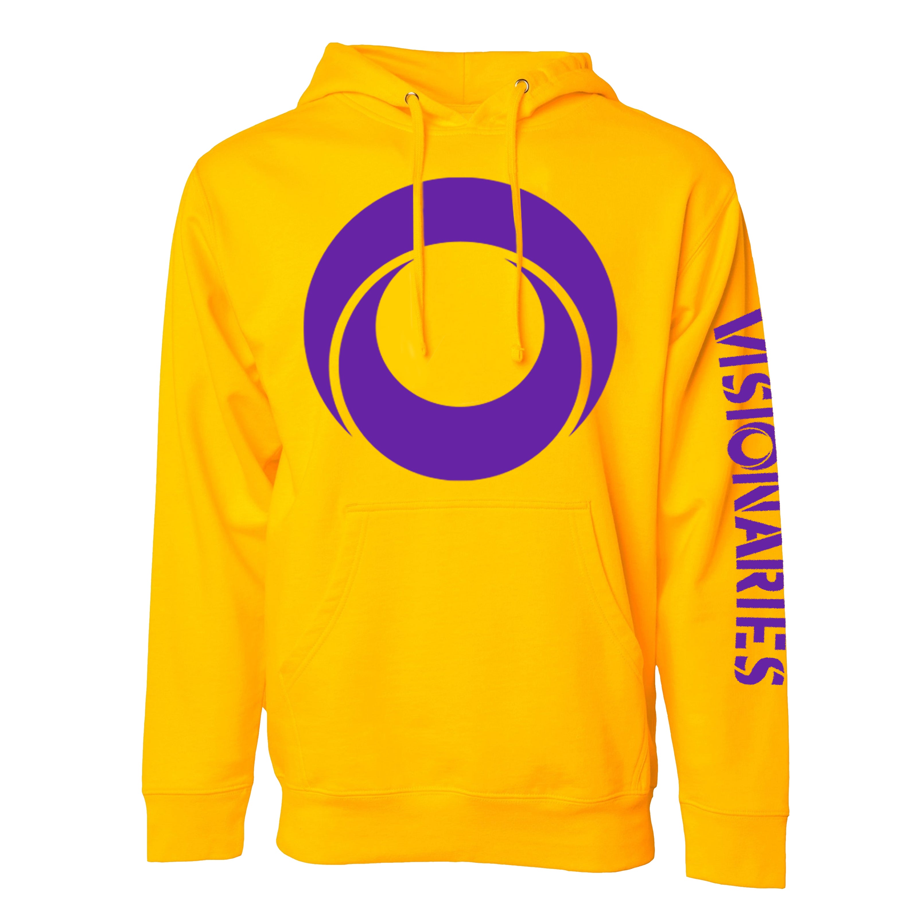 Purple and yellow on sale hoodie