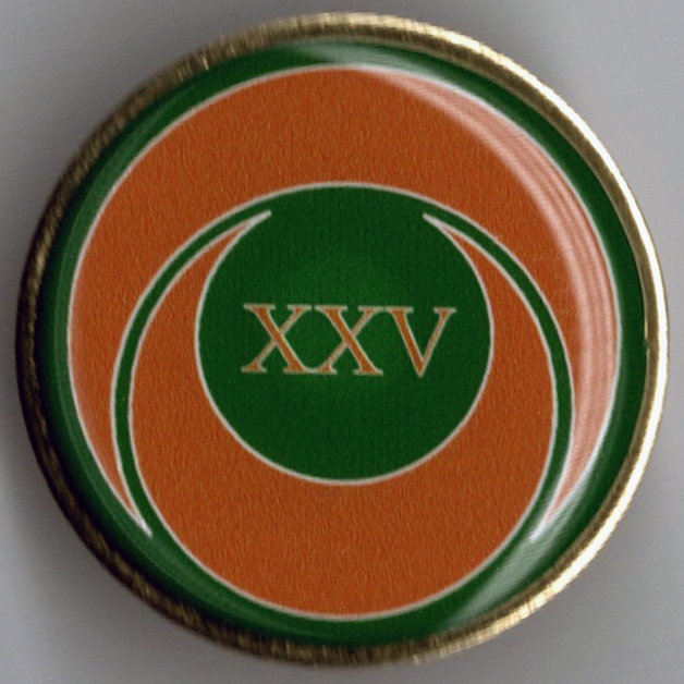 Galleries XXV Anniversary Commemorative Pin